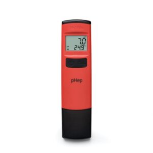 pHep Waterproof Pocket pH Tester with 0.1 pH Resolution – HI98107