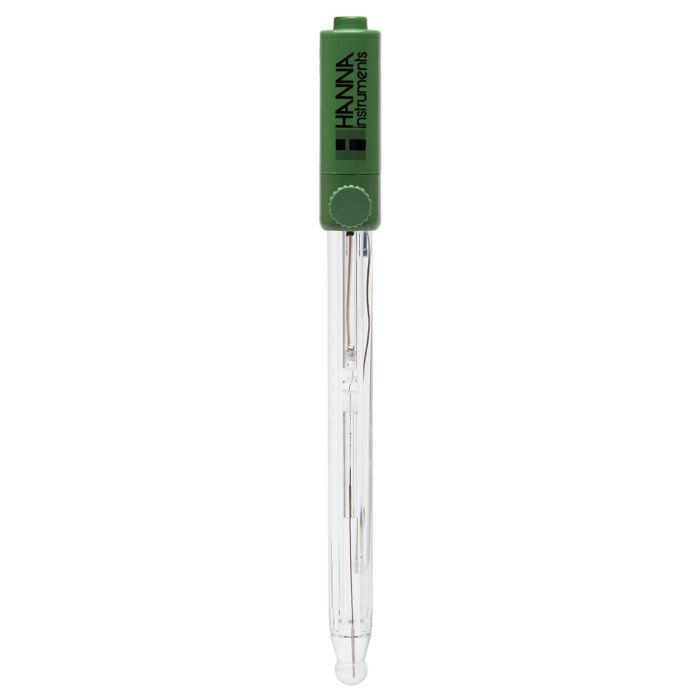 Refillable Double Junction pH Electrode with BNC + Pin Connector – HI1043P