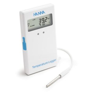 Temperature Datalogger with LCD: 1 external sensor – HI148-2