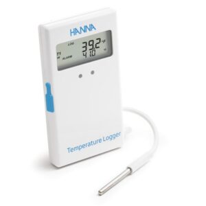 Temperature Datalogger with LCD: 1 internal & 1 external sensor – HI148-3