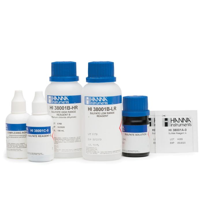 Sulfate Test Kit (Low and High Range) – HI38001