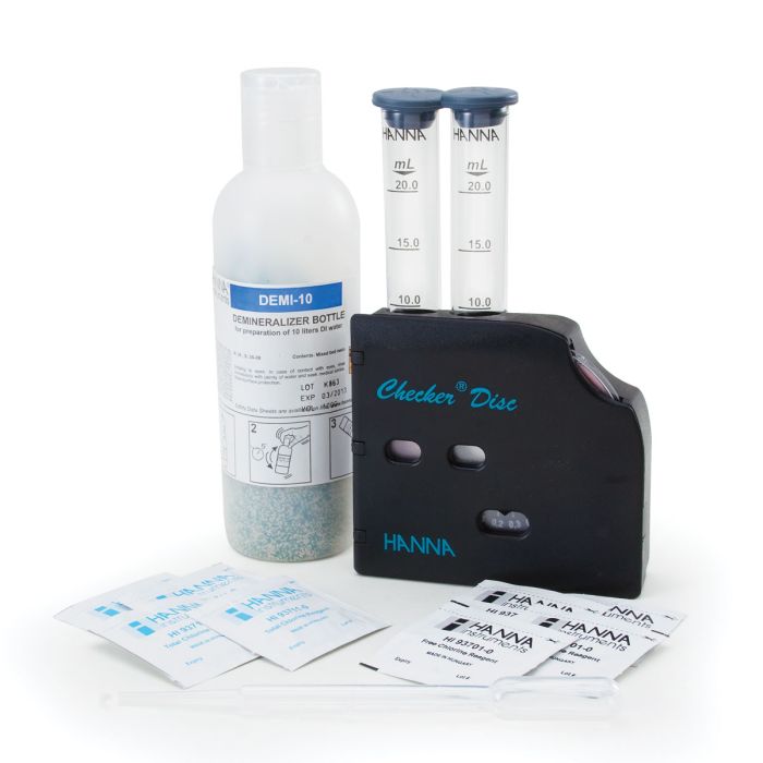 Free and Total Chlorine Test Kit (Low and Medium Range) – HI38017