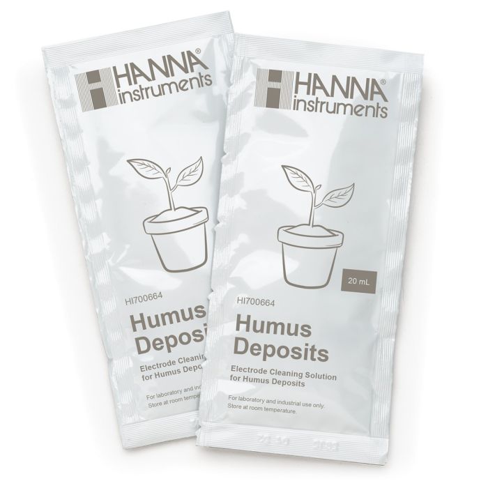 HI700664P Cleaning Solution for Humus Deposits (25 x 20 mL Sachets)