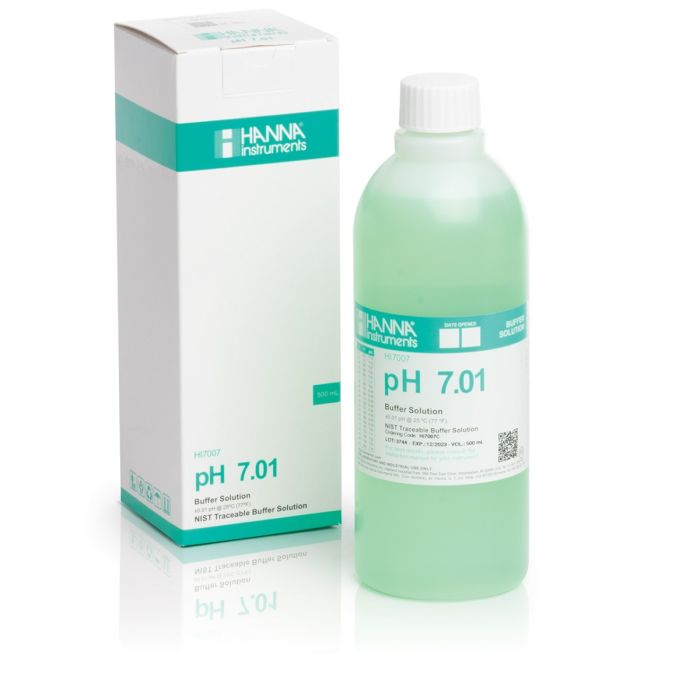 HI7007C pH 7.01 Calibration Solution (500 mL)