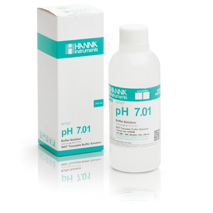 HI7007M pH 7.01 Calibration Solution (230 mL)