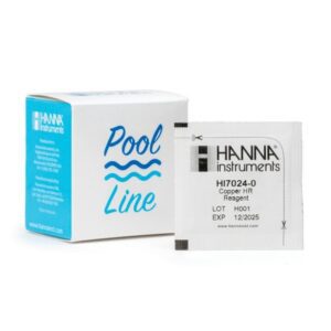 Pool Line High Range Copper Checker Reagents (25 Tests) – HI7024-25