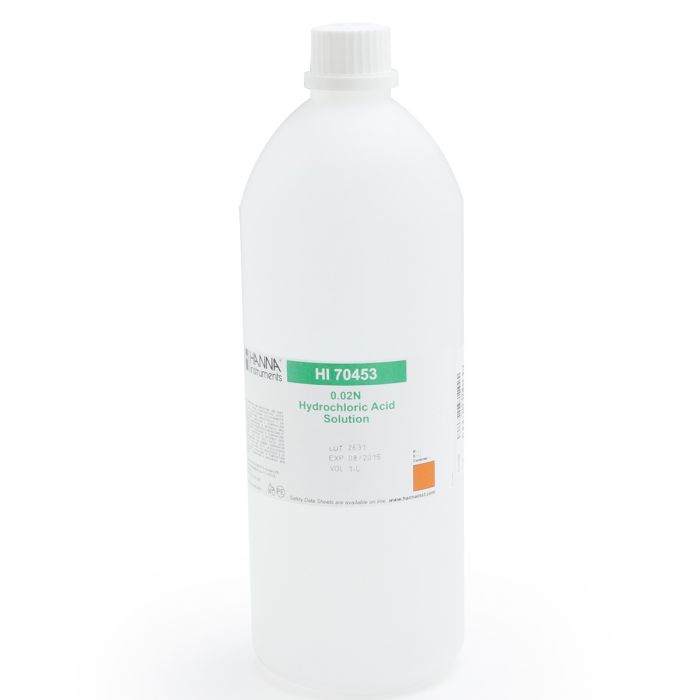Hydrochloric Acid 0.02N,  1L – HI70453