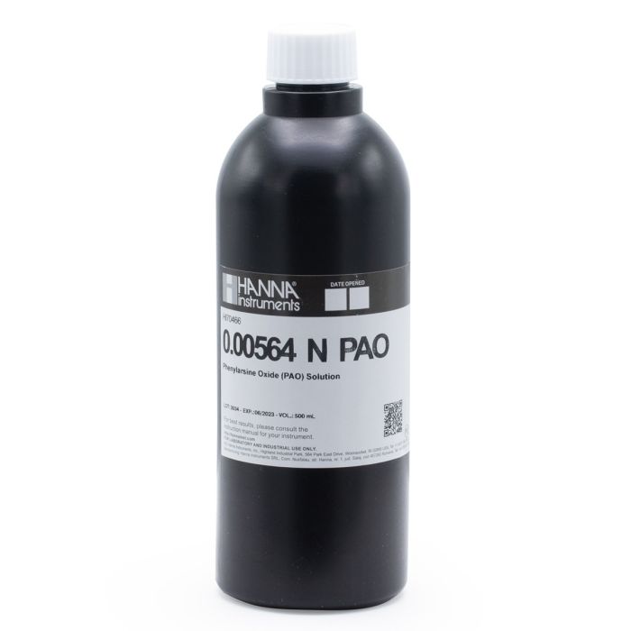 Phenylarsine Oxide (PAO) Solution (0.00564N),  500 mL – HI70466