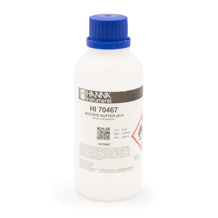 Acetate Buffer pH 4.18,  230 mL – HI70467