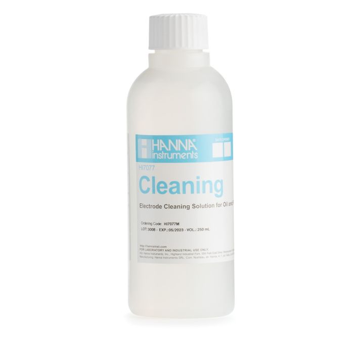 HI7077M Electrode Cleaning Solution for Oil and Fats (230 mL)