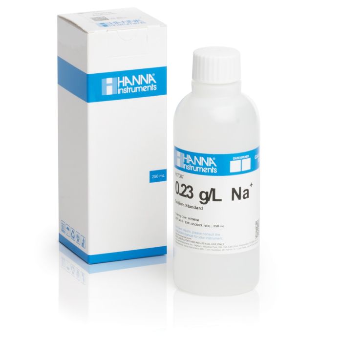 HI7087M 0.23 g/L Na<sup>+</sup> Standard Solution (230 mL Bottle)