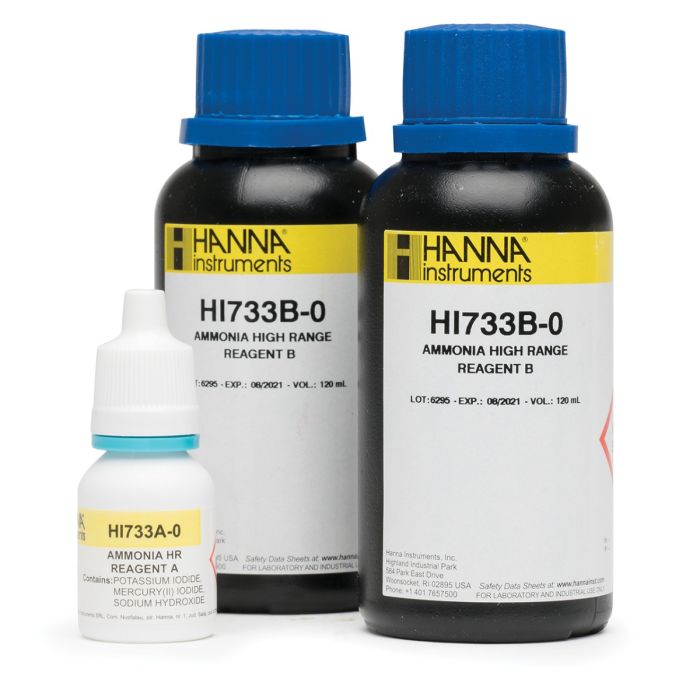 Ammonia High-Range Checker® HC Reagents (25 Tests) – HI733-25