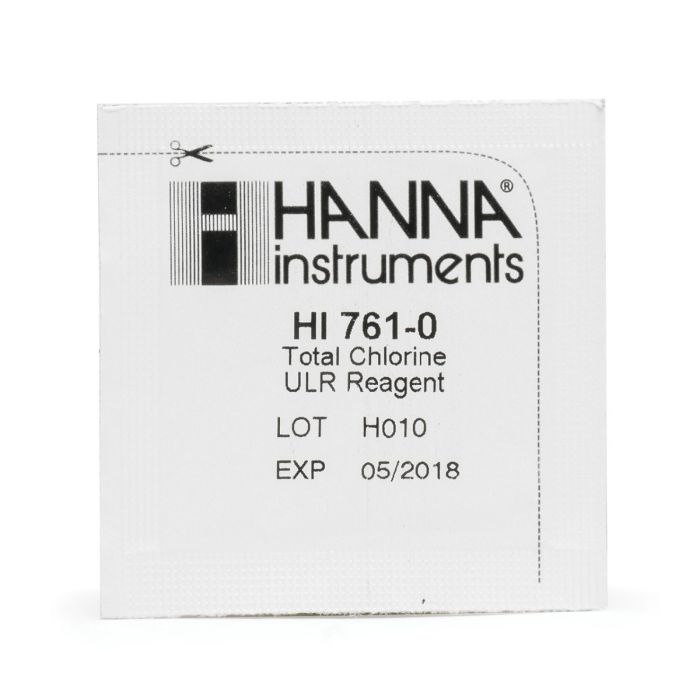 Total Chlorine Ultra Low-Range Checker® HC Reagents (25 Tests) – HI761-25