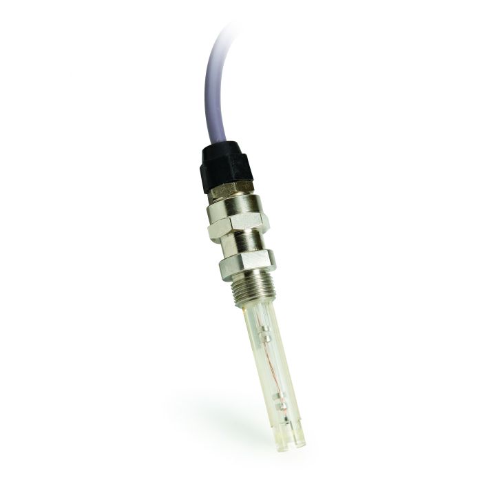 In-line Conductivity probe with NTC sensor for immersion installation – HI7638