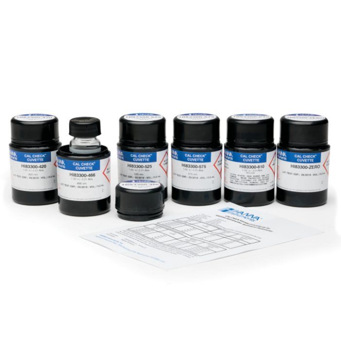 CAL Check Cuvette Kit for HI83325 Nutrient Analysis Photometer – HI83325-11
