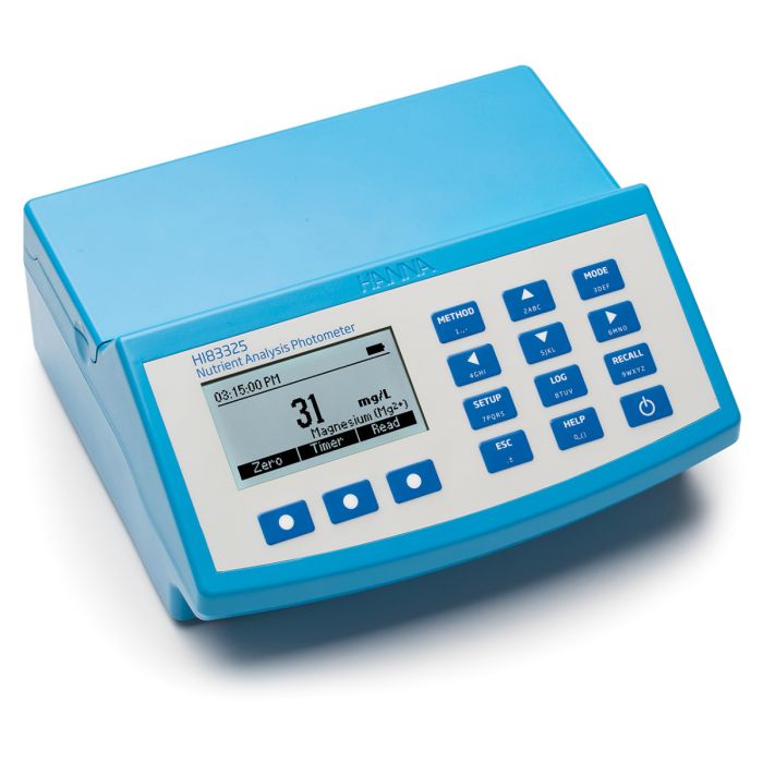 Multiparameter photometer and pH meter for Plants Nutrient analysis – HI83325