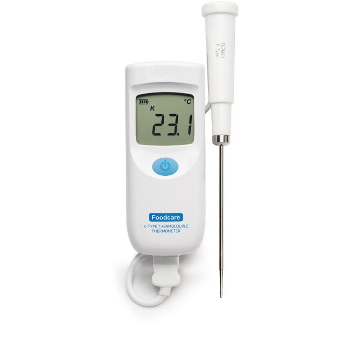 Foodcare K-Type Thermocouple Thermometer with Ultra-Fast Probe – HI9350011