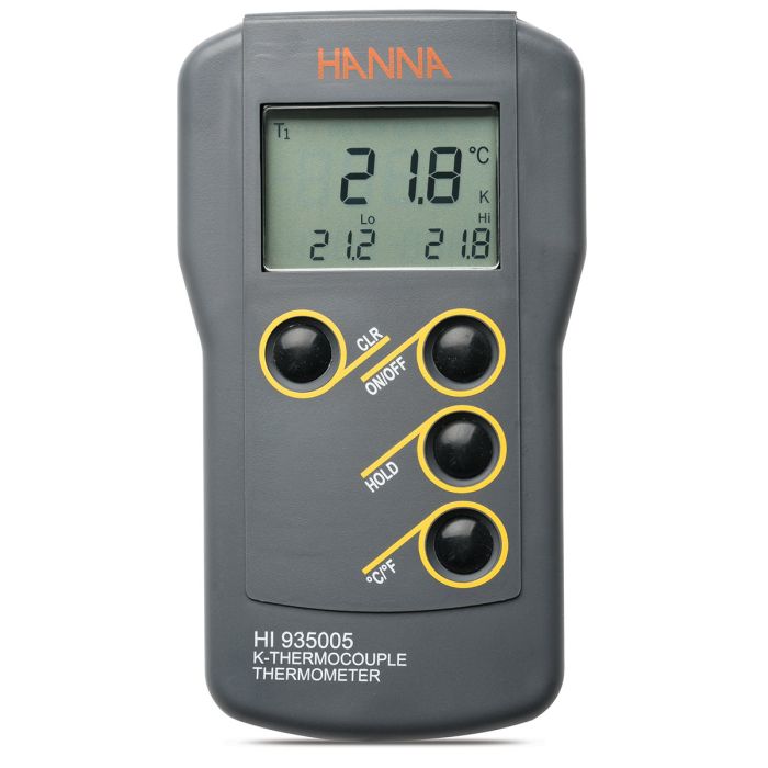 K-Type Thermocouple Thermometer with Auto-off Capability – HI935005