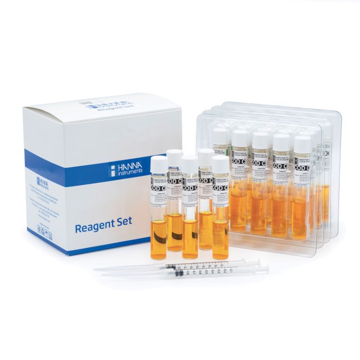 COD High Range Reagent Vials,  Dichromate Method (25 tests) – HI93754C-25