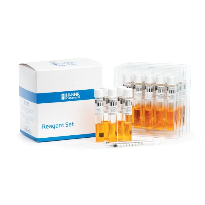 COD High Range Reagent Vials with Barcode,  Dichromate Method (25 tests) – HI94754C-25