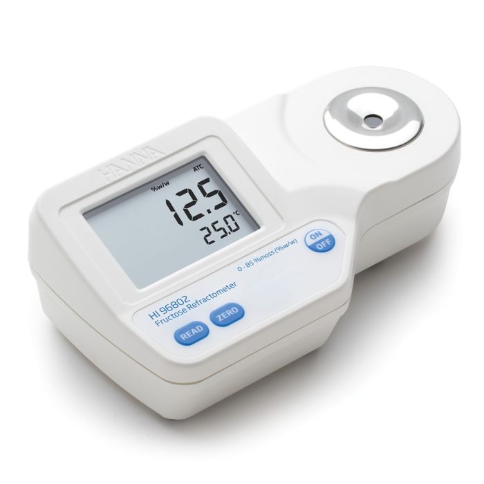 Digital Refractometer for % Fructose by Weight Analysis – HI96802