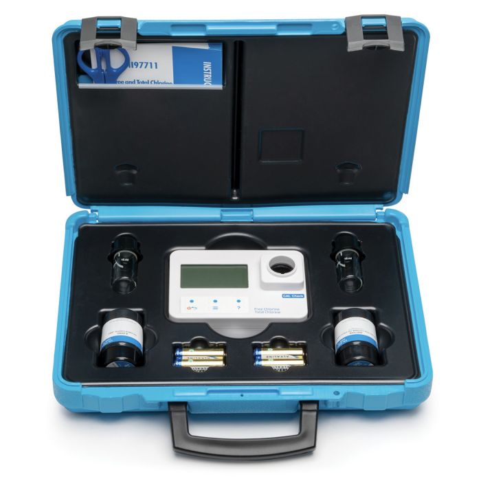 Free and Total Chlorine Portable Photometer with CAL Check – Kit – HI97711C