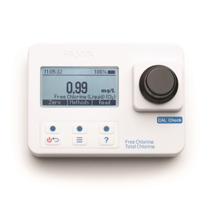 Free and Total Chlorine Portable Photometer with CAL Check – HI97711
