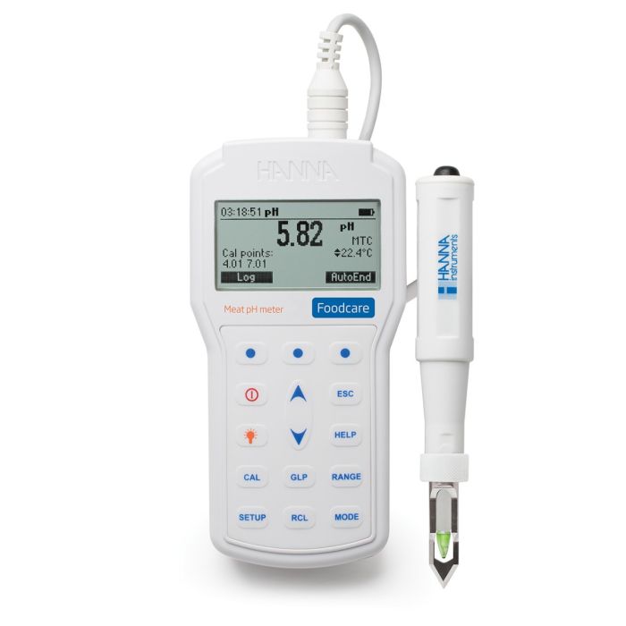 Professional Portable Meat pH Meter – HI98163