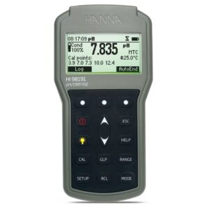 Professional Waterproof Portable pH/ORP/ISE Meter – HI98191