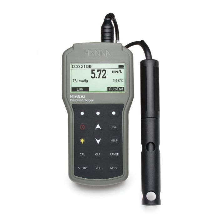 Waterproof Portable Dissolved Oxygen and BOD Meter – HI98193