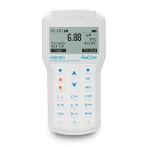 Pool Line Multiparameter Waterproof Portable pH, ORP, EC, Temperature Meter – HI981954