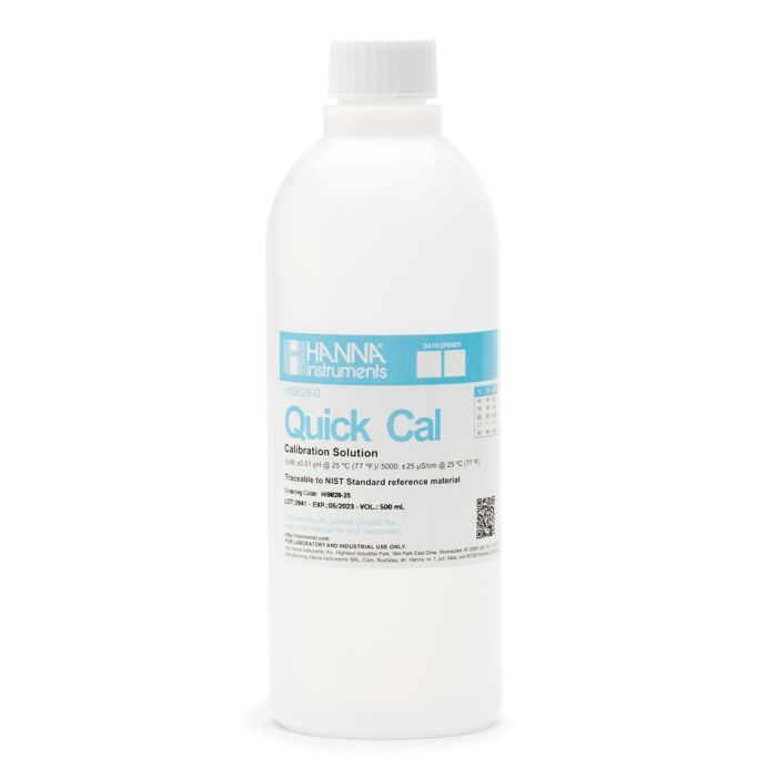 Quick Calibration Solution (500mL Bottle) – HI9828-25