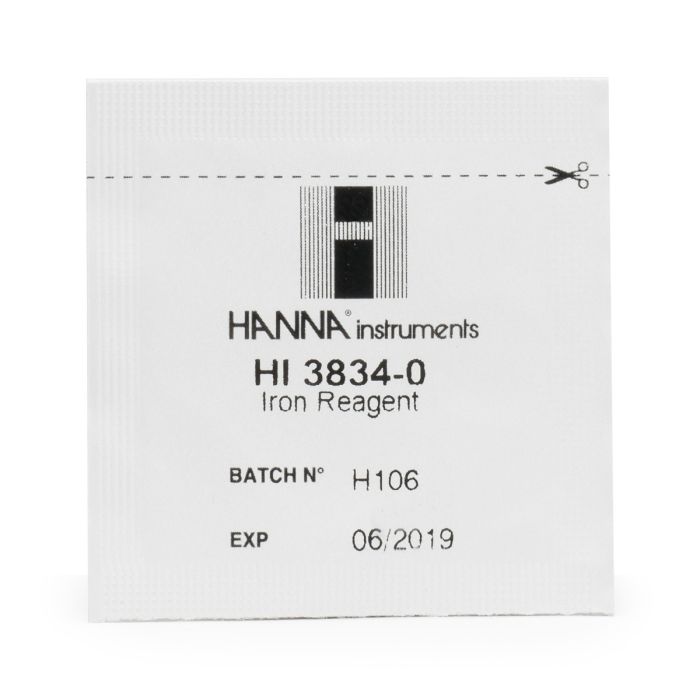 Iron (Medium Range) Test Kit Replacement Reagents (50 tests) – HI3834-050