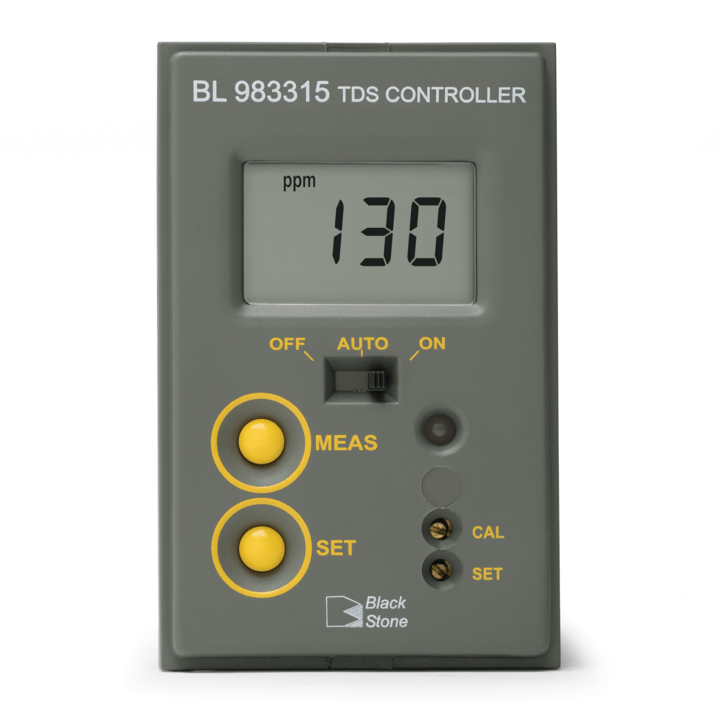 TDS Mini Controller (0.0 to 199.9 ppm) – BL983315 -1 2VDC