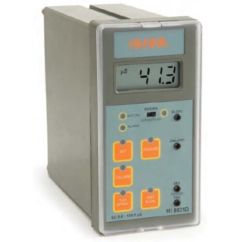 Panel mounted conductivity controller – HI8931BN (0.00 to 19.99 mS/cm)