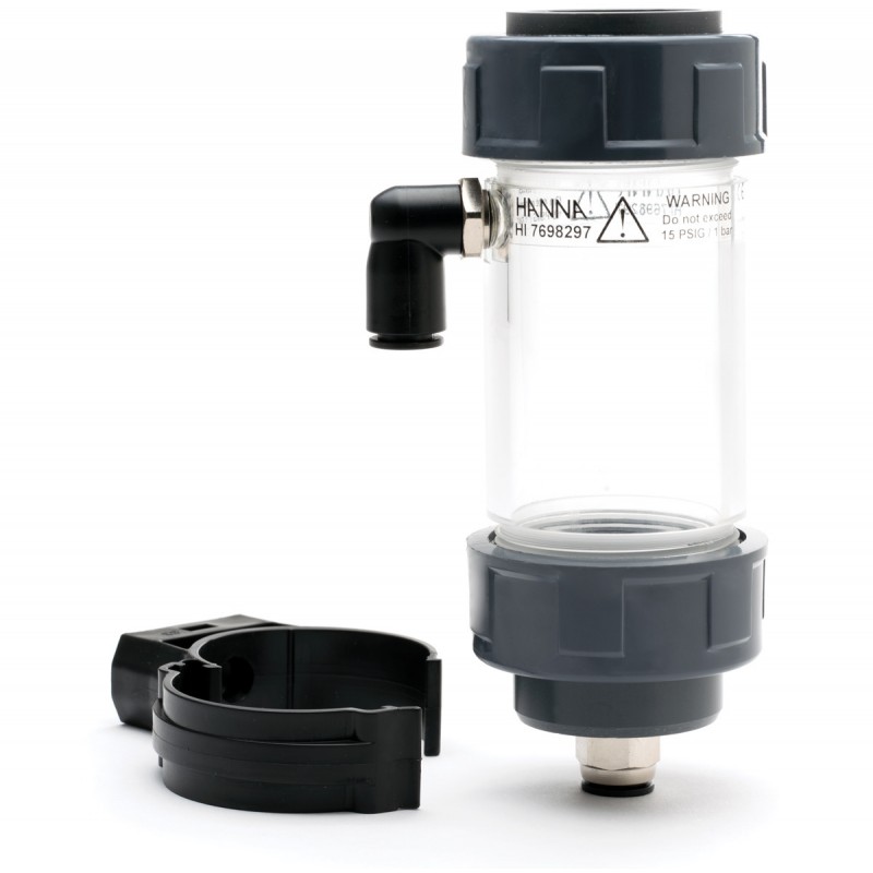 Long,  Quick-Release Flow Cell for HI9829 Multiparameter Portable Meter – HI7698297