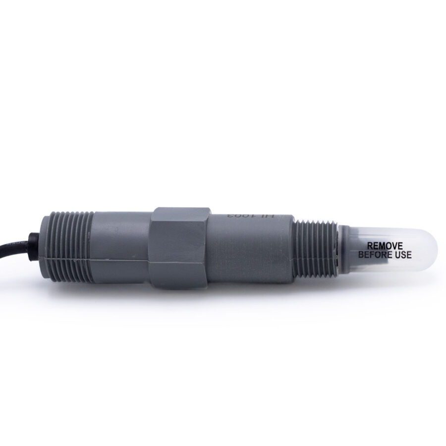 pH Electrode with Matching Pin for Continuous Flow-thru Monitoring - 3m Cable - HI1003