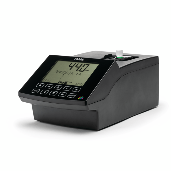 iris® Visible Spectrophotometer with Method Identification via Barcode Reader – HI802