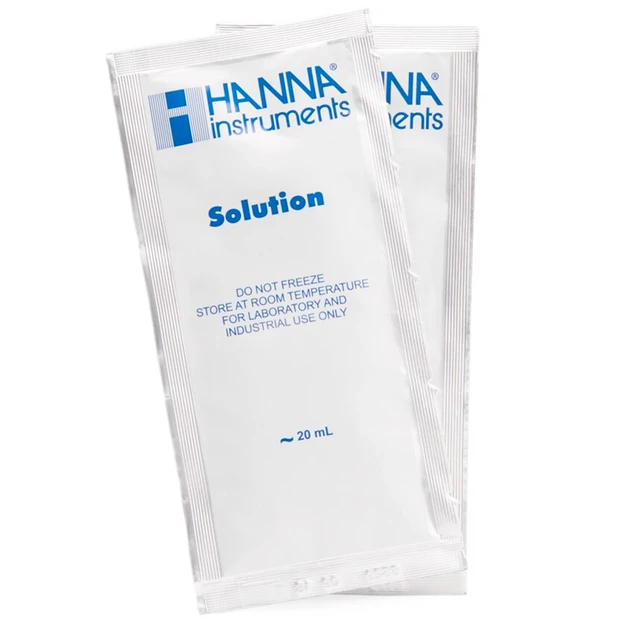pH 9.18 @ 25°C  Calibration Buffer Sachets (25 x 20mL) – HI70009P